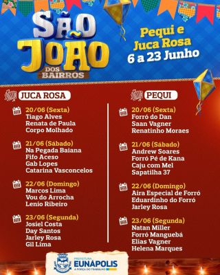 Foto: São João dos Bairros. Por Ascom