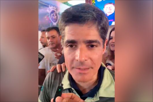 Foto: ACM Neto em visita a Itabela. Por Divulgação